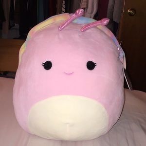 12” silvina the snail squishmallow